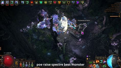 path of exile raise spectre|poe raise spectre best monster.